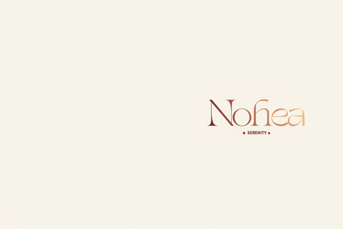 Fond Nohea Serenity - logo petit à droite